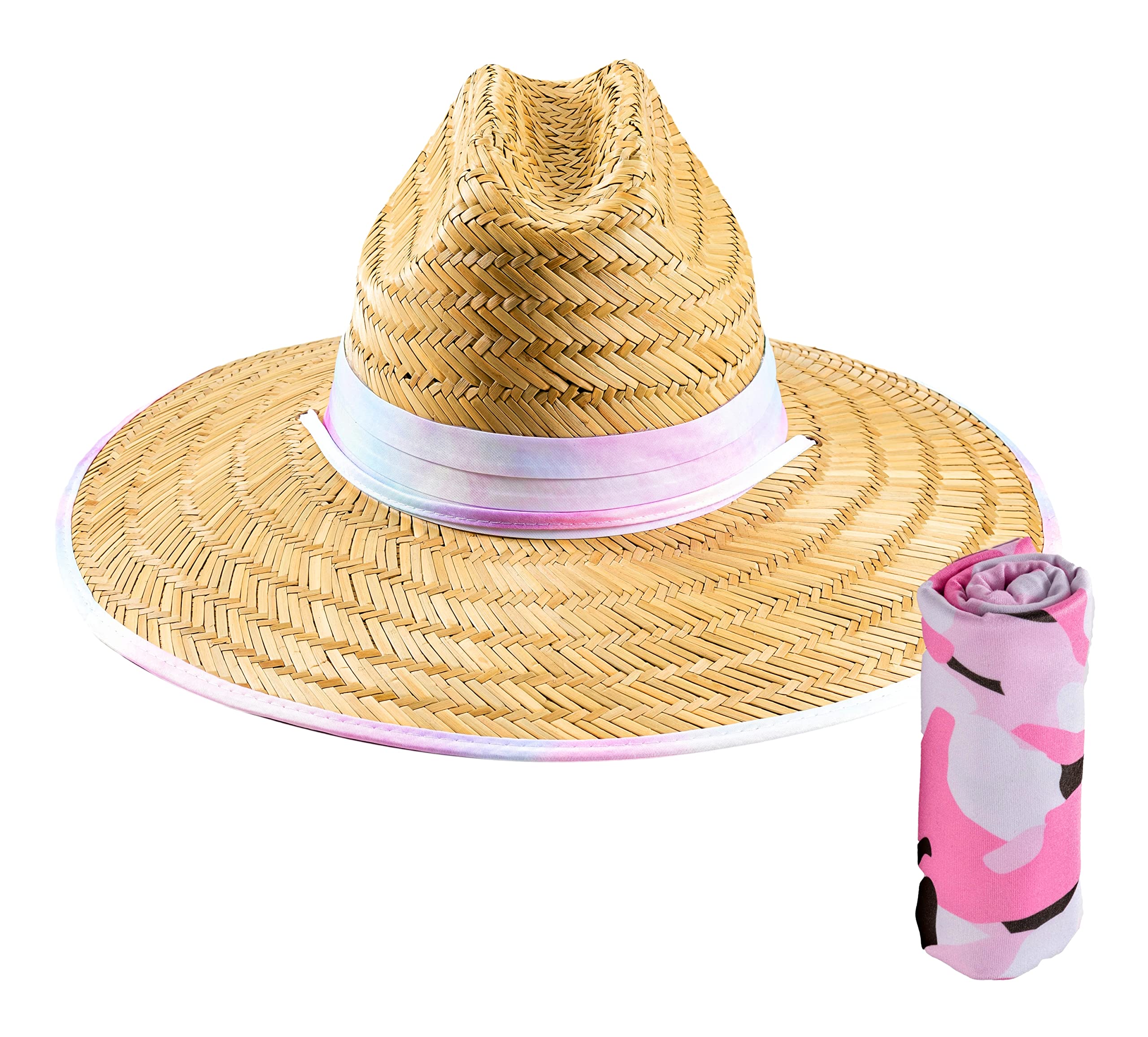 DAG Gear pastel hat with UV face shield and neck gaiter for versatile sun coverage