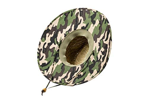 DAG Gear wide brim straw hat offering cooling shade for outdoor activities.