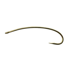 Daiichi 1270 curved fly tying hook size 18 with york bend for bead-head nymphs and dry flies
