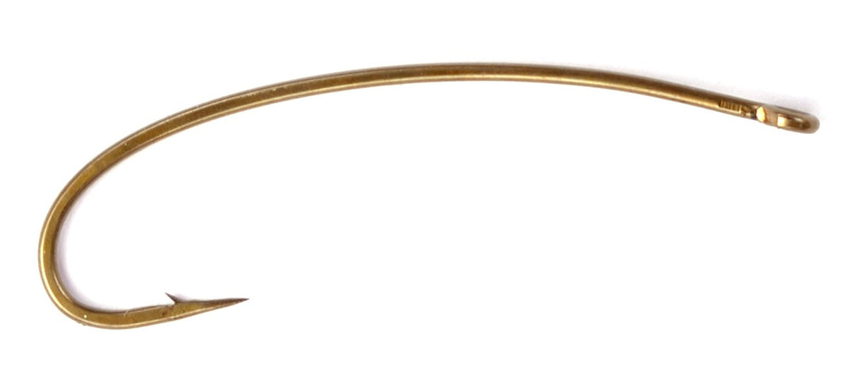 Daiichi 1270 curved fly tying hook for natural-looking bead-head nymphs