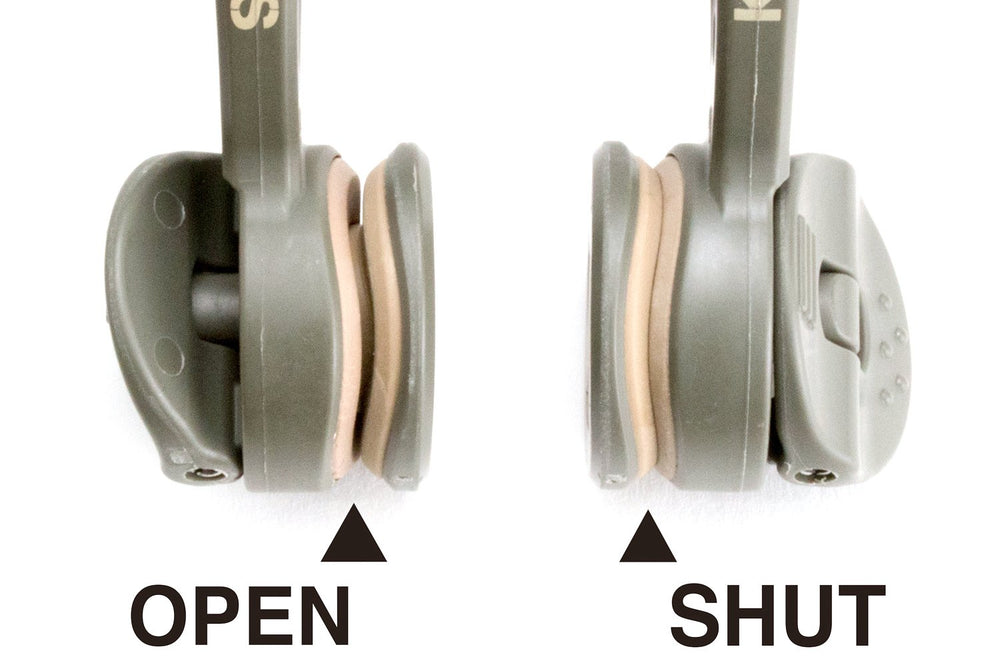 Arm with switchable corrugated line hook detail