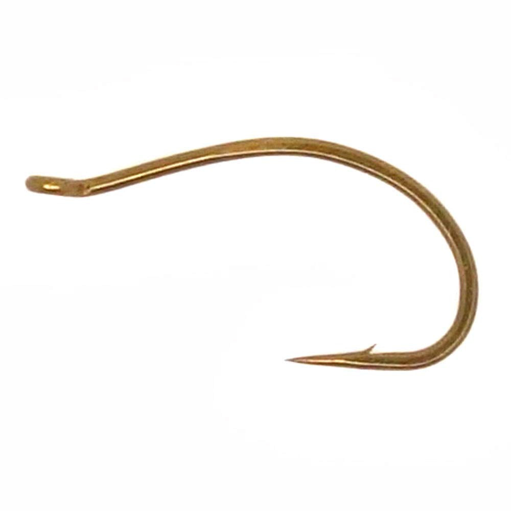 Daiichiseiko 1150 heavy wide-gape hook size 16 for carp fly fishing; durable and strong.