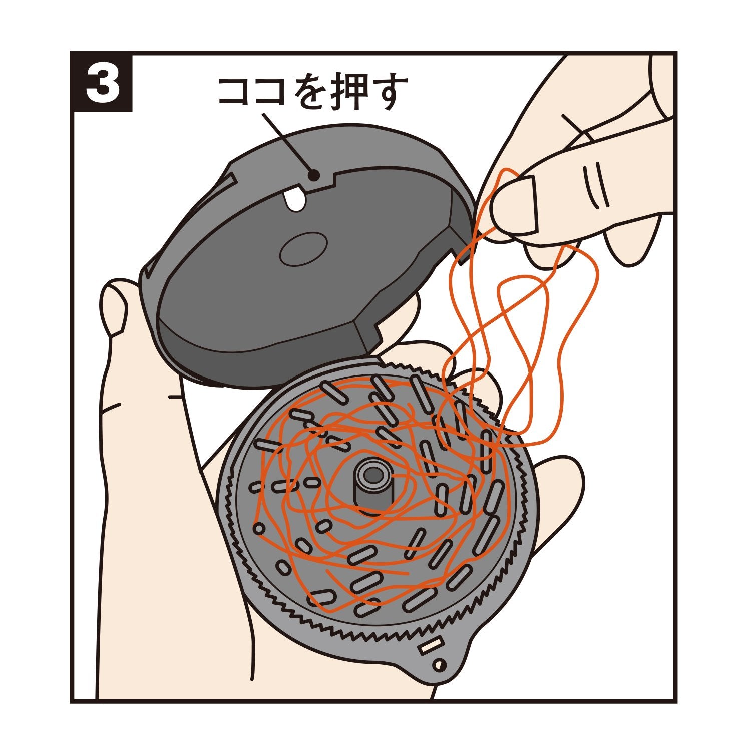 Daiichi Seiko lint winder weighs 25 grams for light carrying.