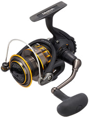 Daiwa 16 BG 3500 reel on a dock showcasing offshore jigging readiness