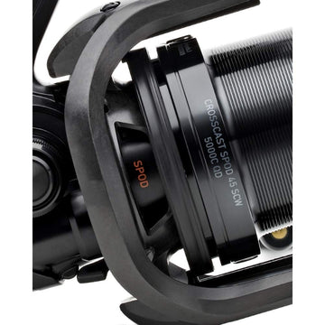 Daiwa Crosscast 45 SCW QD Spod 5000C with long cast spool and line