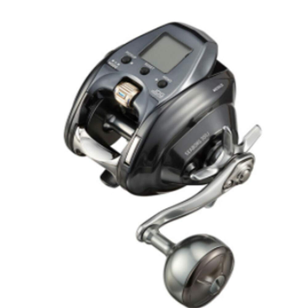 Daiwa 21 Seaborg 300J top view shows compact handling for easy control.