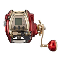 Daiwa 21 Seaborg 600MJ side view shows solid construction for long sessions