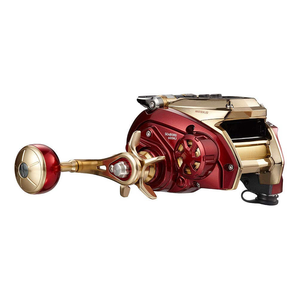 Daiwa 21 Seaborg 600MJ spool area reveals large line capacity options