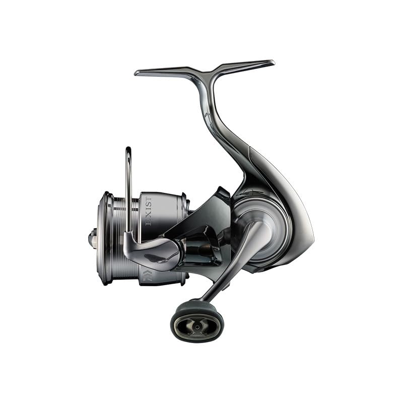 Daiwa 22EXIST SF2000SS-H close-up of the finesse reel's compact frame for precise casts