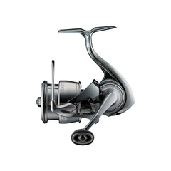 Daiwa 22EXIST SF2500SS-H front view highlighting compact finesse design for bass and trout