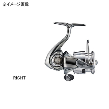 Daiwa 22EXIST SF2500SS-H gear ratio and weight label communicates quick retrieves