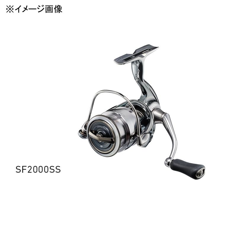 Daiwa 22EXIST SF2500SS-H side profile shows precise lure control for finesse fishing