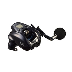 Daiwa 23 Leo Blitz 200J dial closeup showcasing BRITZ motor and smooth integration
