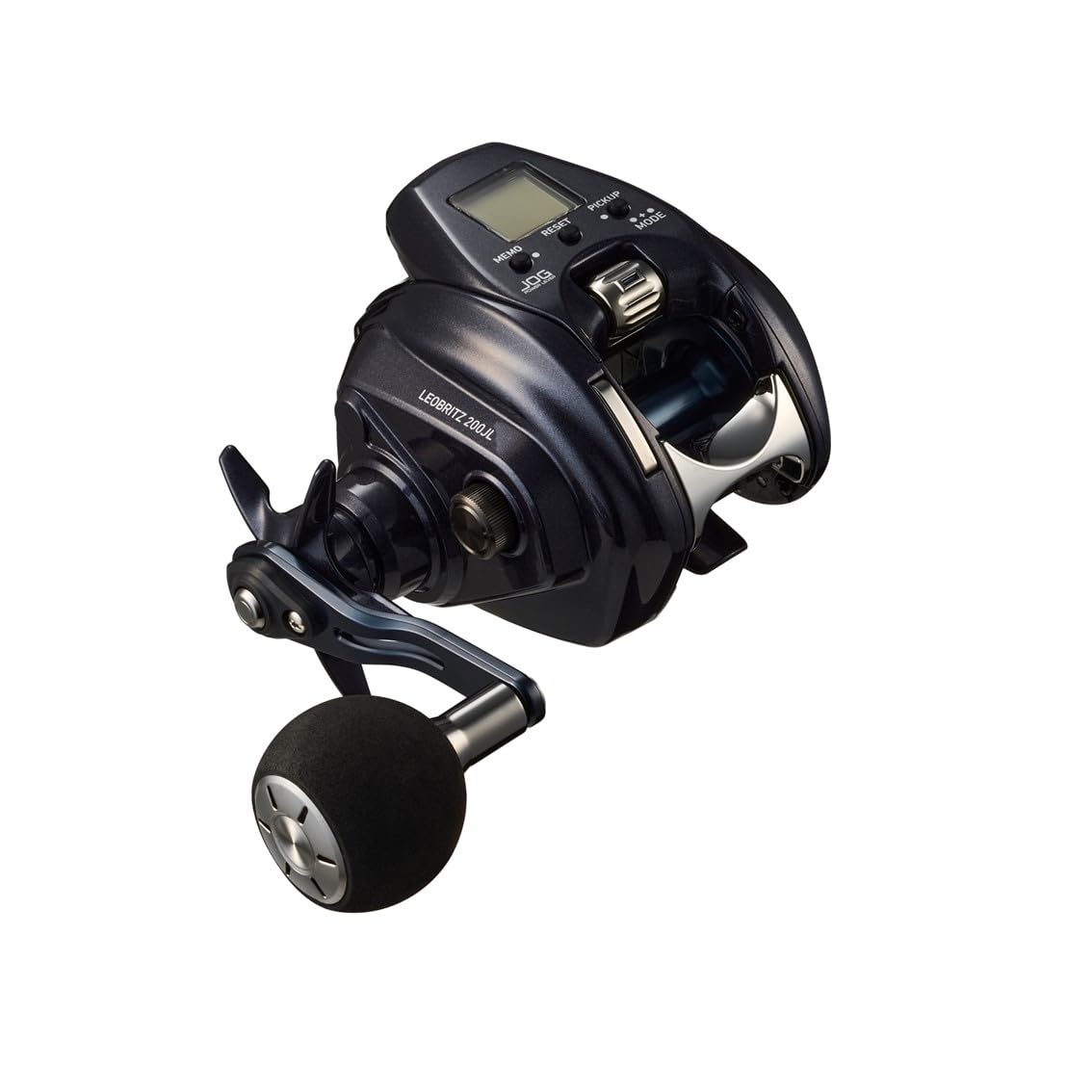 Daiwa 23 Leo Blitz 200JL close-up of smooth ATD drag mechanism.