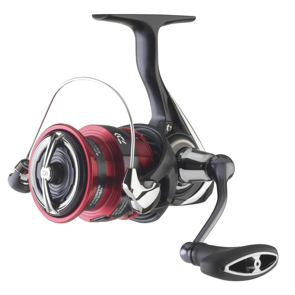 DAIWA 23 Ninja LT2000 spinning reel close-up with spool and handle