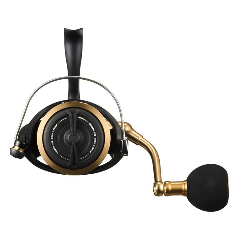 Daiwa 23BG SW 6000D-H drag system image showcases strong 12 kg capacity