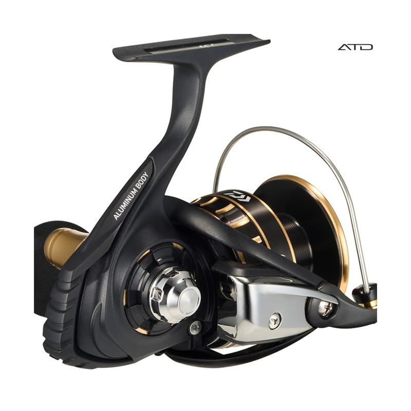 Daiwa 23BG SW 6000D-H side view emphasizes balance for long casts