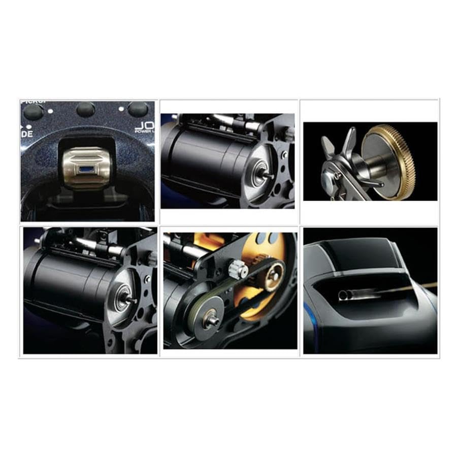 Daiwa 23 Leo Blitz 300JL 13 kg drag provides steady control.