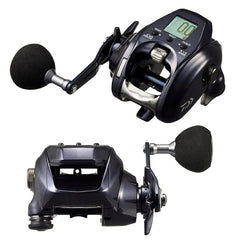 Daiwa 23 Leo Blitz 300JL 70 cm winding length for quick line pickup.