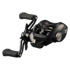 Daiwa 24TATULA TW100 bait reel side view showing compact design for precise casting