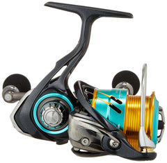 Daiwa Emeraldas MX 2508PE-DH side profile; rugged build enhances durability