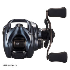 Daiwa 25TATULA SV TW 100 digigear close-up showing precise gear