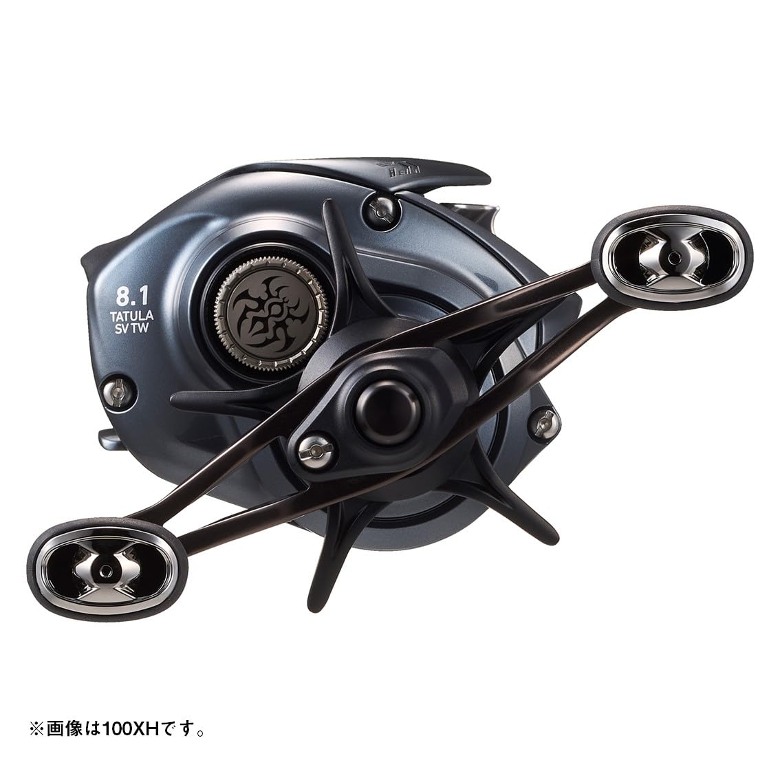 Daiwa 25TATULA SV TW 100 TWS close-up demonstrating line management