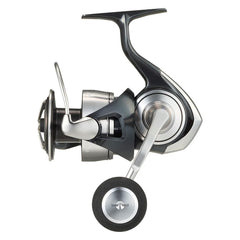 Daiwa 6000H side view showing strong alloy frame and gearing.
