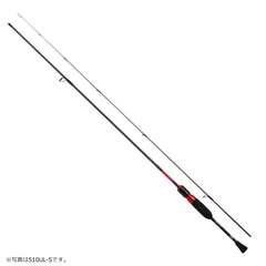 Daiwa 68L-S/R Gekkabijin Ajing rod front view showing ultra-light sensitivity for jigging