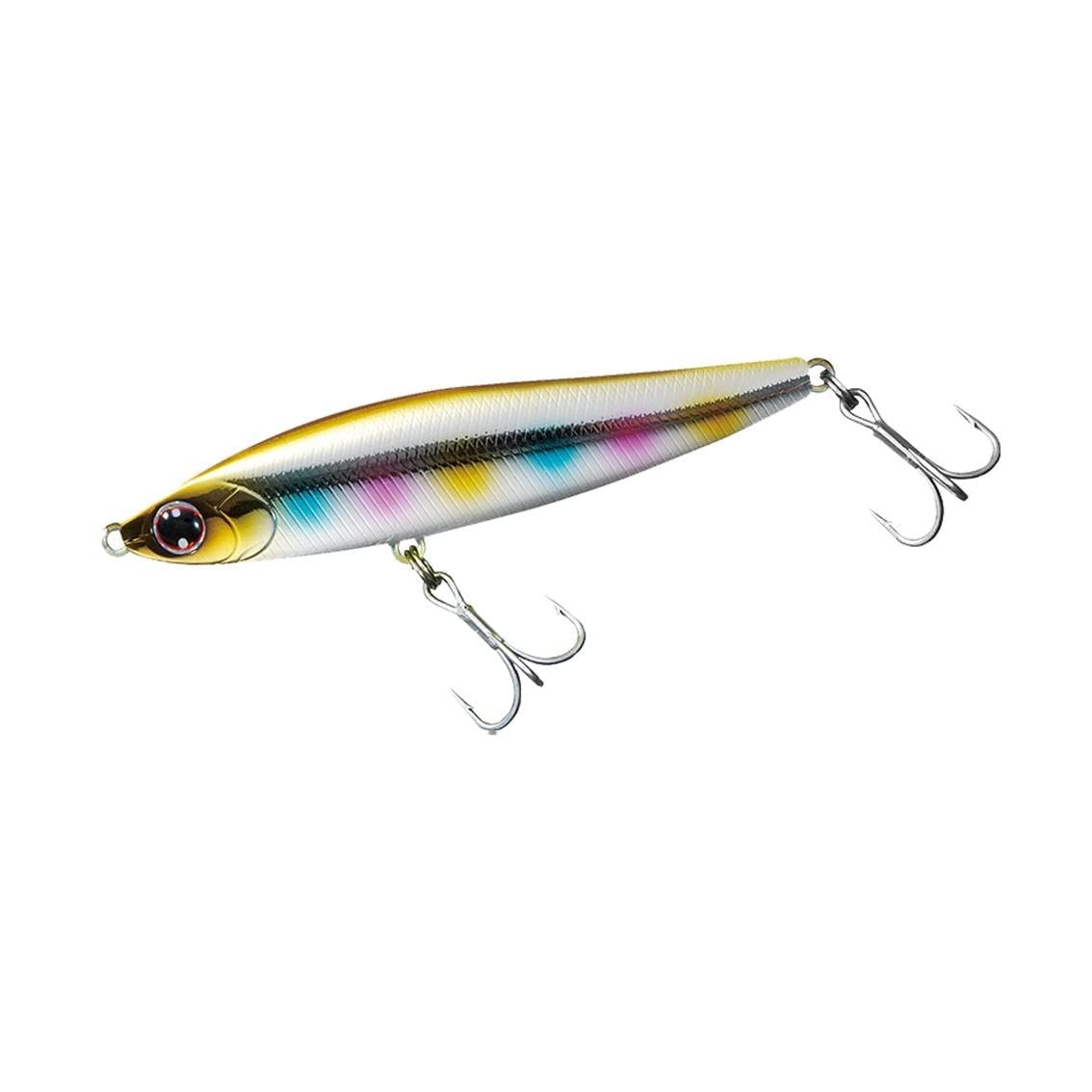 Daiwa 85S-LV Switch Hitter in gold rainbow color for shallow-water bass work