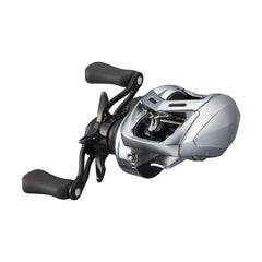 Daiwa Alphas SV TW 800H side view with right handle for precise control.