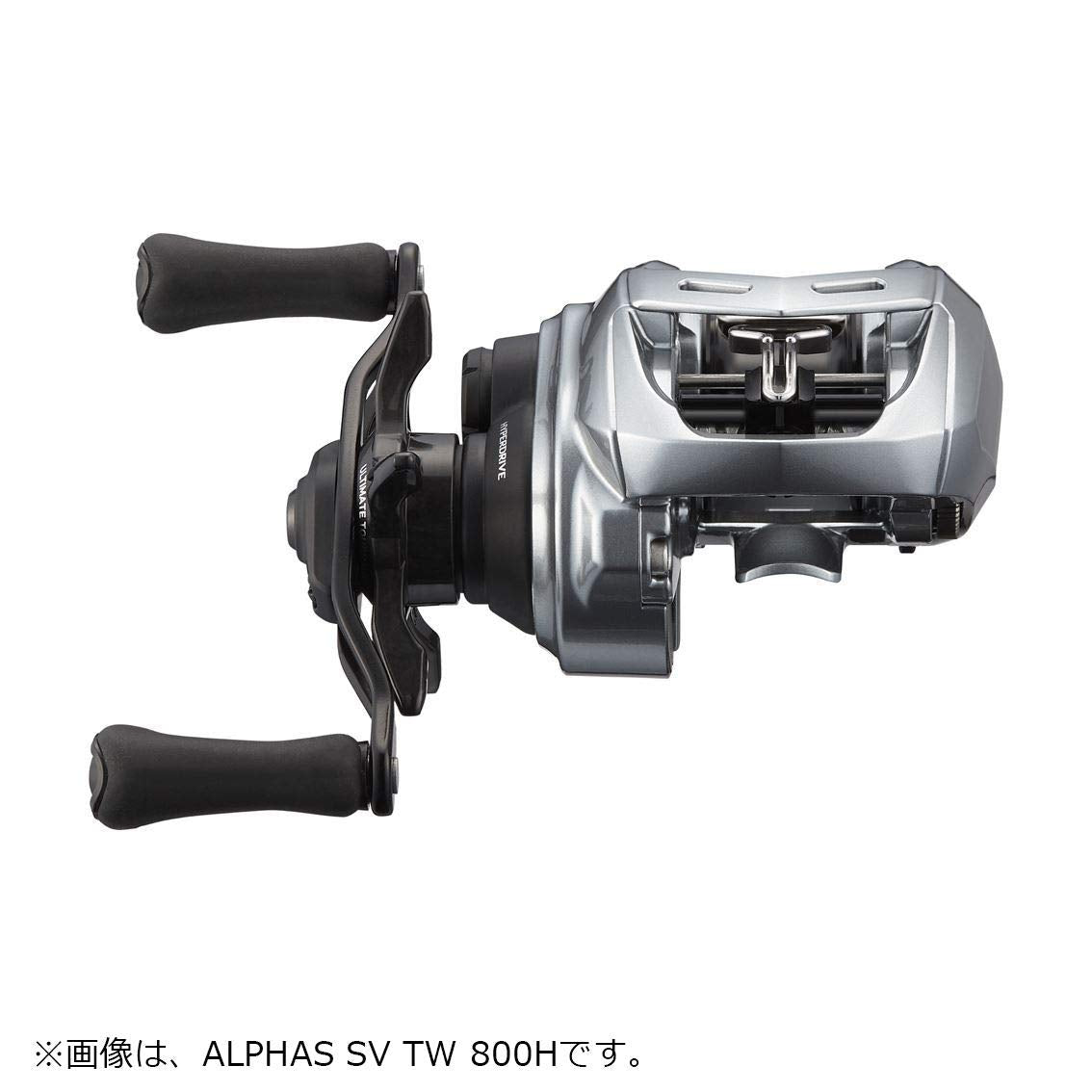 Daiwa Alphas SV TW 800XH ALFUSH TWS housing increases stiffness.