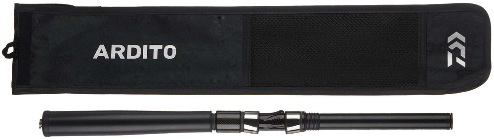 Daiwa ARD67B-TR Ardito Sneaky telescopic travel rod, compact for easy packing on trips.