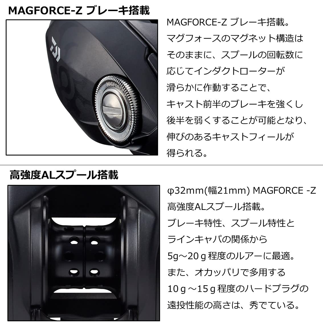 Daiwa Tattoo TW 80H 2022 compact body designed for versatile setups.
