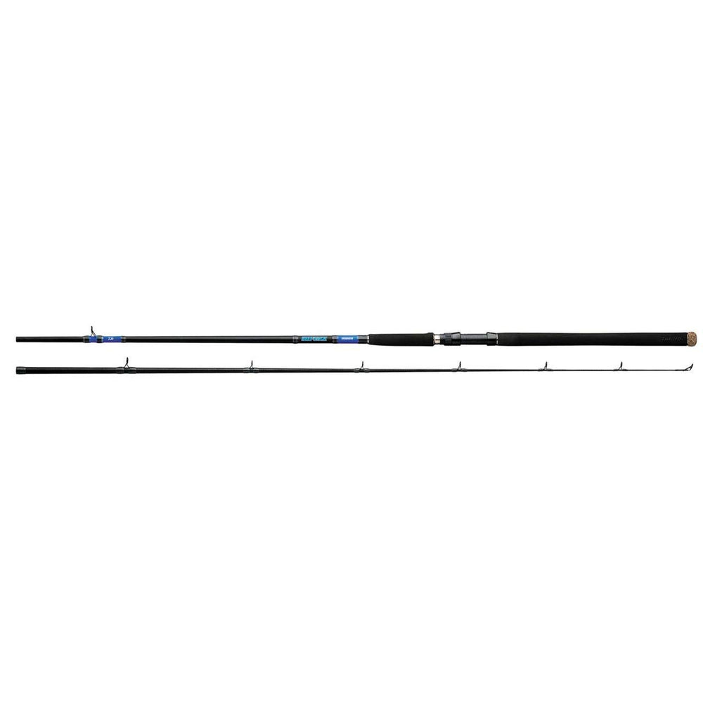 Daiwa Beefstick Boat Rod in action, offering strong sensitivity for big-game fishing.