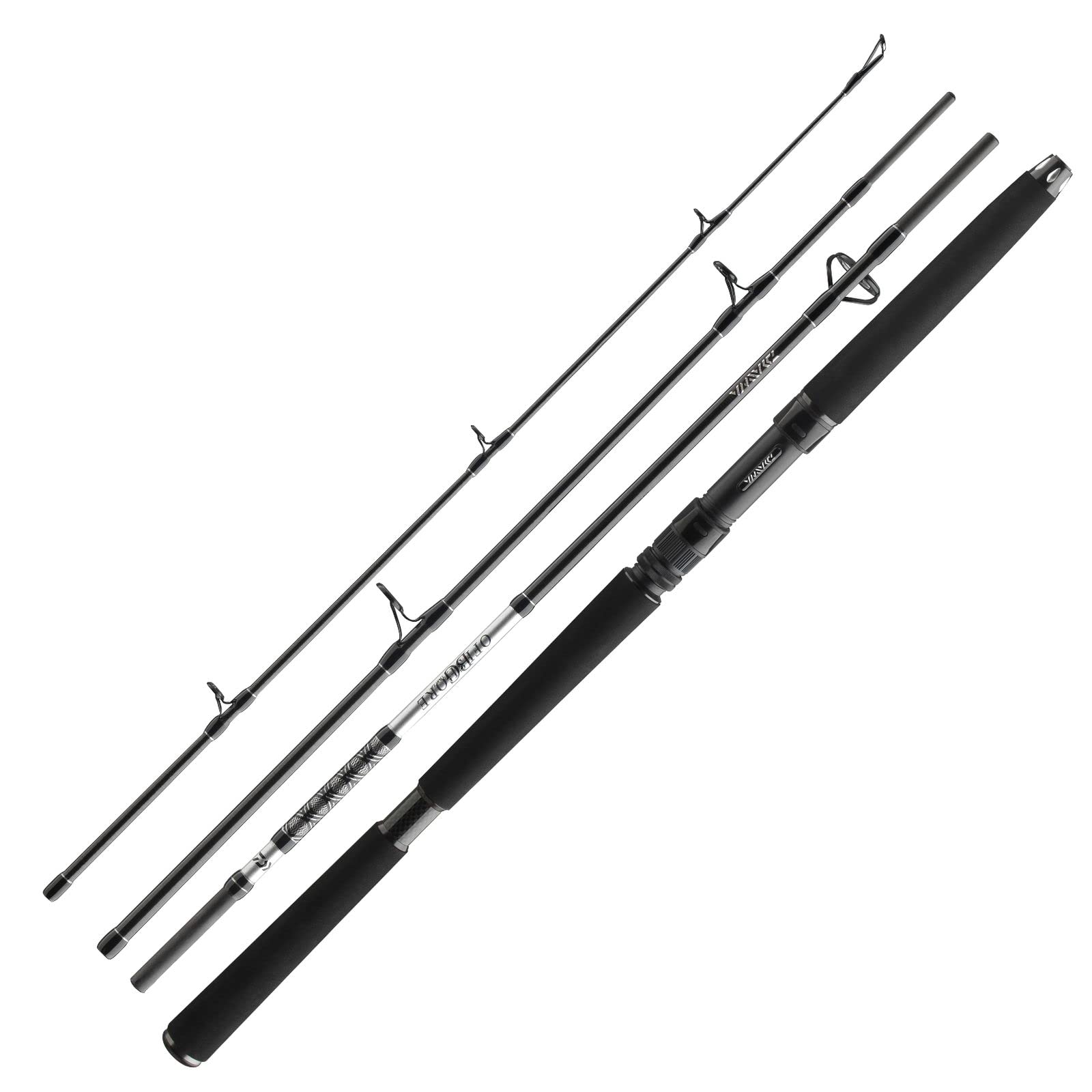 Daiwa BG Offshore Travel XXXH jigger rod for deep-sea jigging and travel convenience.