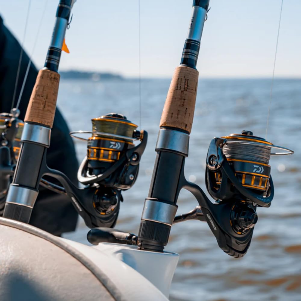 Daiwa BG 3000 drag system with waterproof, Carbon ATD for consistent feel.