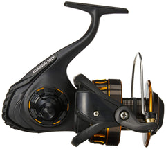Daiwa BG6500 spinning reel - side profile highlighting aluminum housing