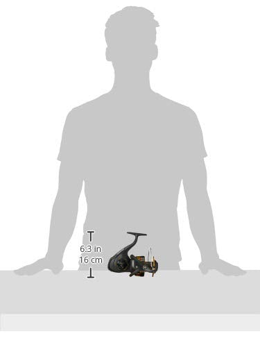 Daiwa BG6500 reel close-up showing line capacity and Digigear system