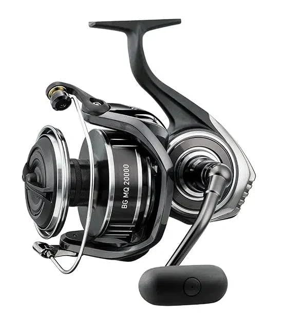 Daiwa BG MQ 4000 front-drag reel matte black finish for a sleek look.