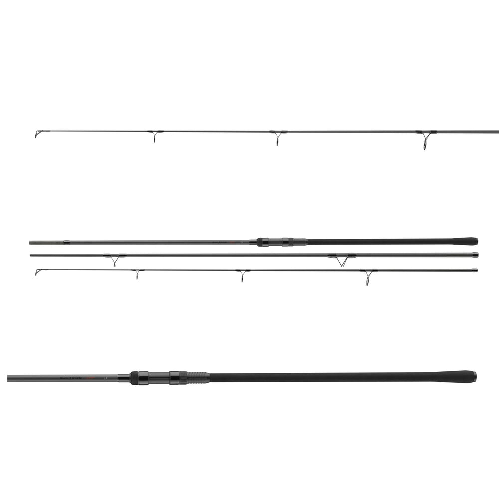 DAIWA Black Widow XT Spod Carp Rod 2-section design for easy transport and quick setup.