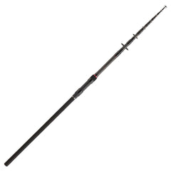 DAIWA Black Widow XT Tele Carp Rod extended for long casts and precise control.