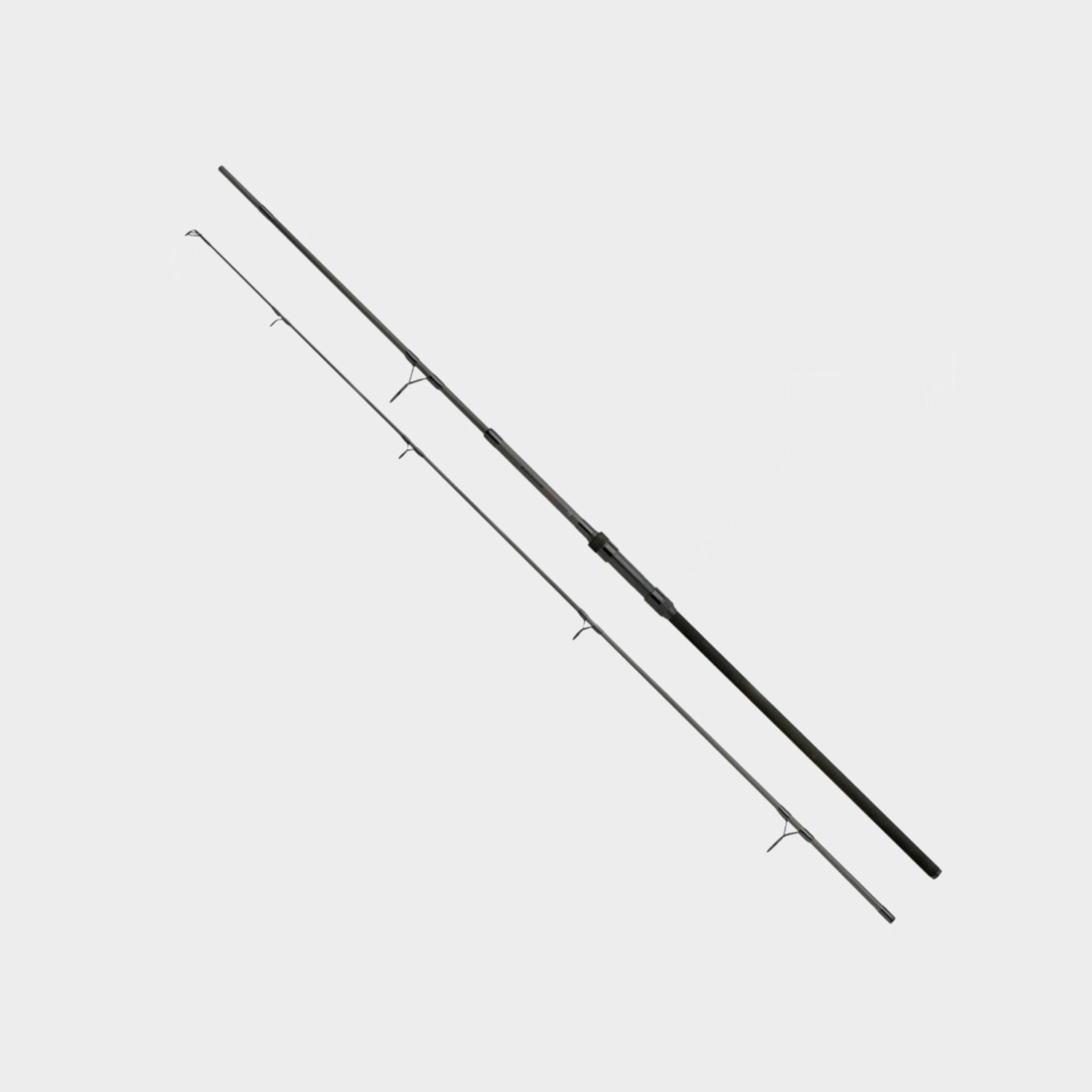 Daiwa BW0300-AX Black Widow extendable rod with telescopic handle enables easy transport.