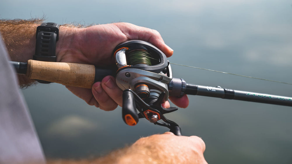 Daiwa CA80HSL 34mm spool diameter supports compact, strong retrieves
