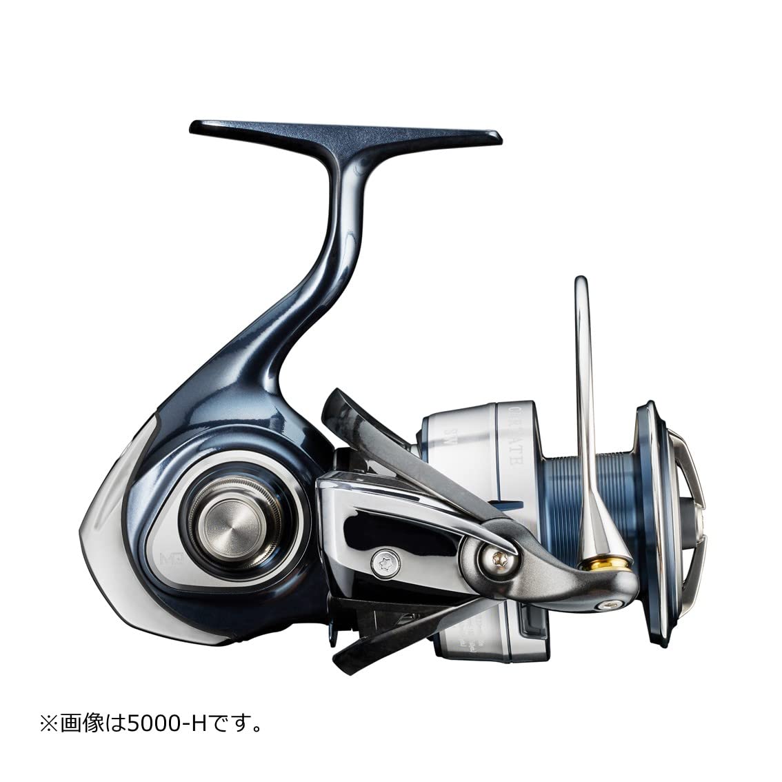 Daiwa Celtate SW 5000-XH handle detail emphasizing smooth operation