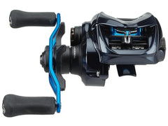 Daiwa Coastal SV TW 150 t-wing-system image shows smooth long casts with braided line.