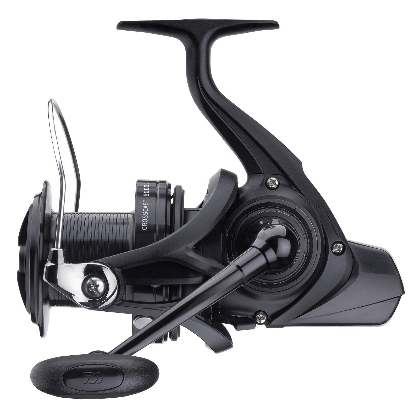 Daiwa Crosscast 35 SCW 5000LD QD reel top view shows smooth line lay for carp fishing