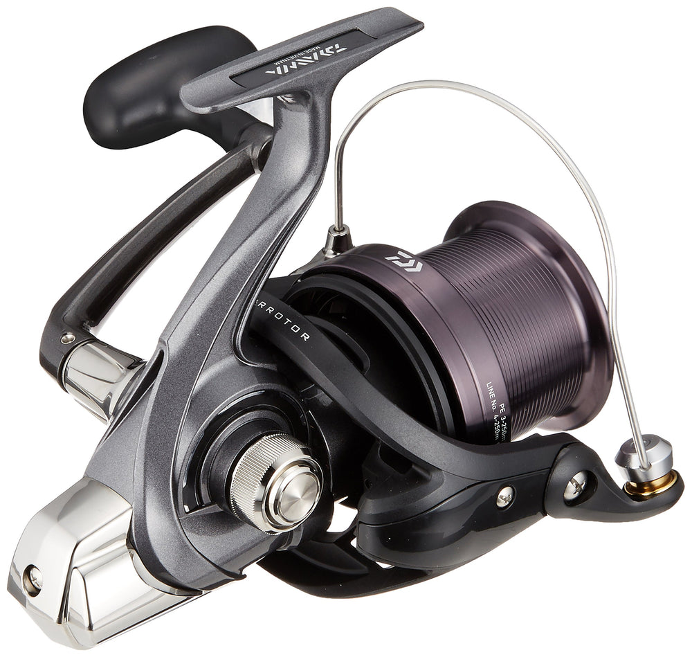 Cross-wrap design reducing line tangles during long casts.