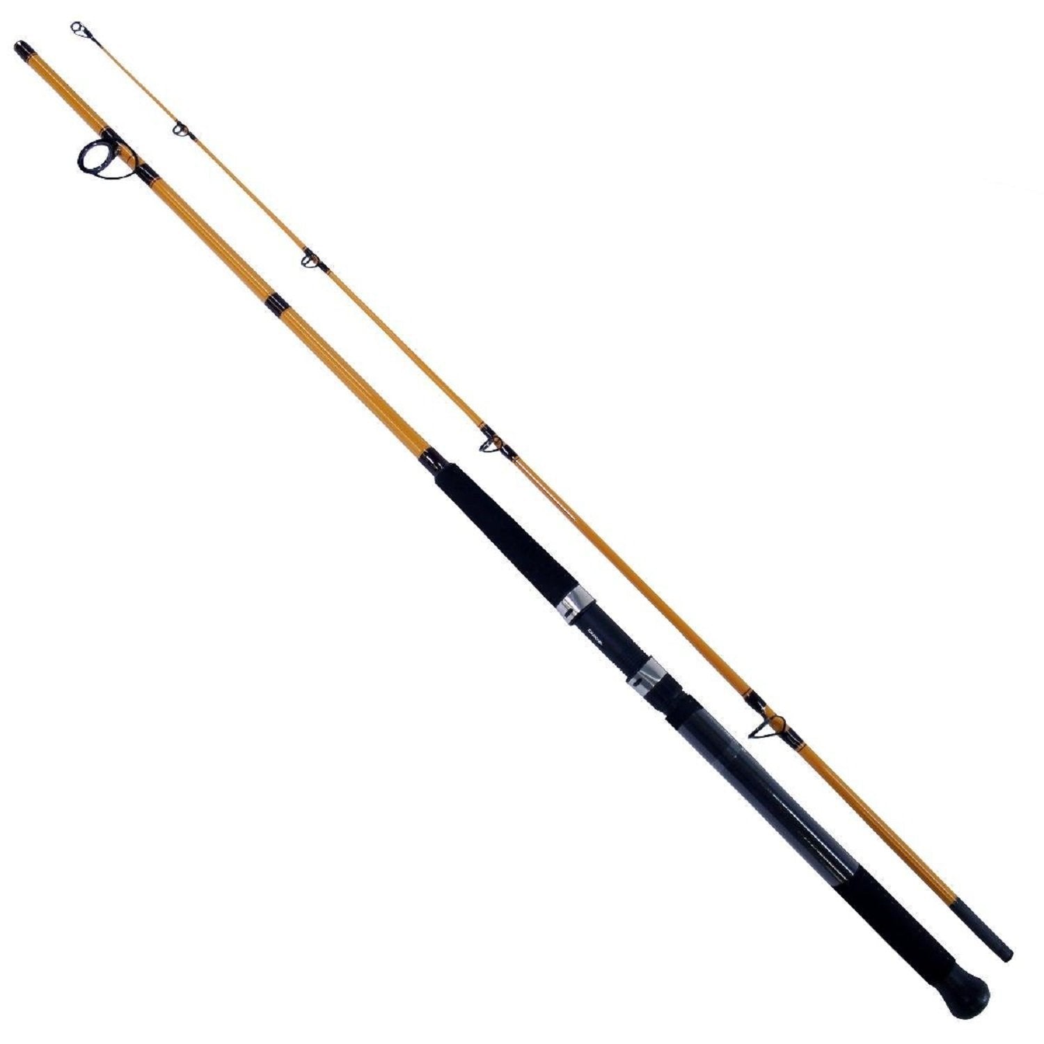 Daiwa Crossfire CFF702MHFB casting rod in black, ideal for versatile freshwater casting and strong hooksets.