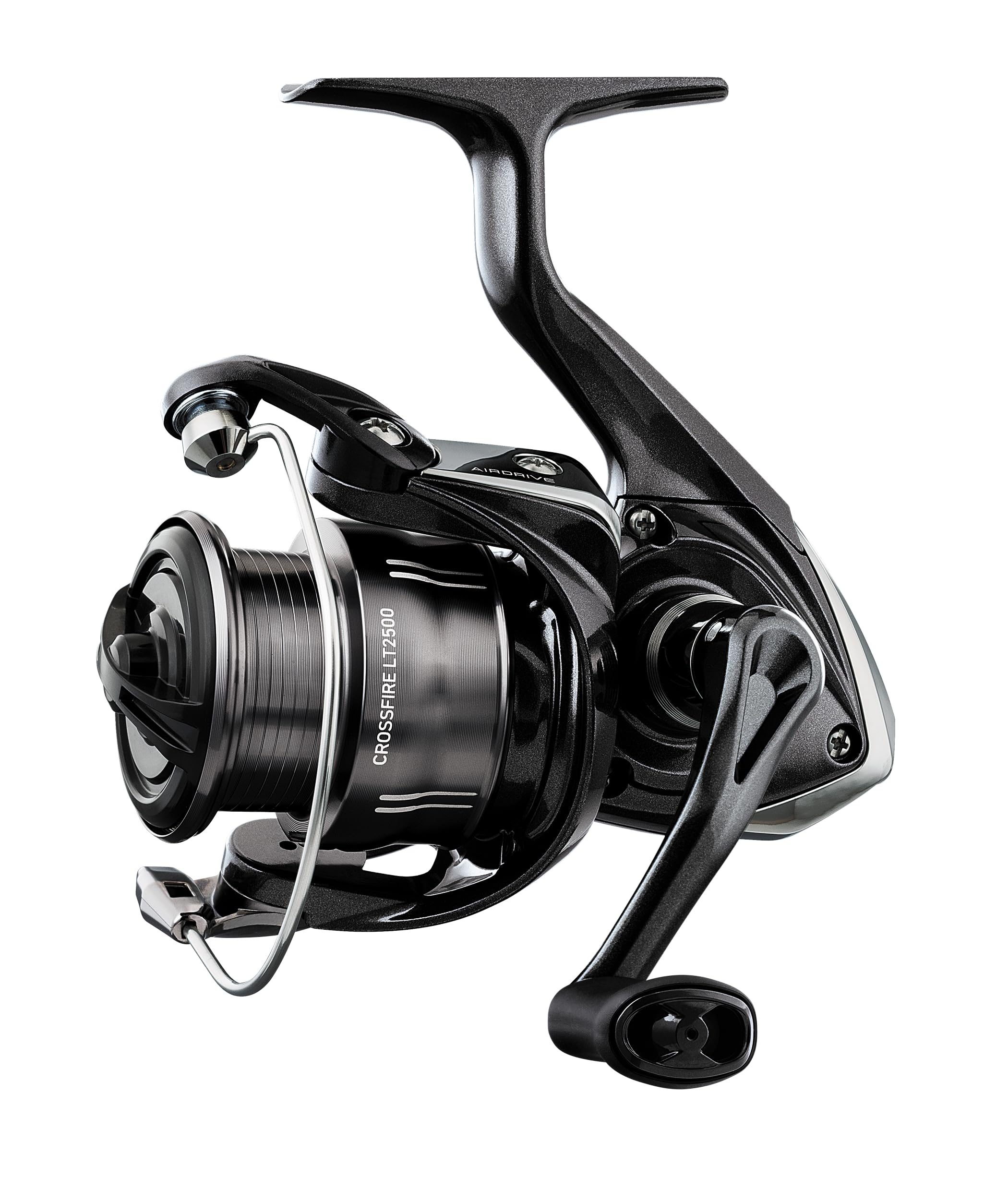 Daiwa Crossfire LT close-up of AIRDRIVE design for smooth rotation.